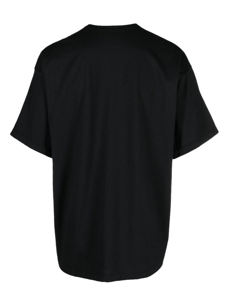 Black Logo Print T-shirt