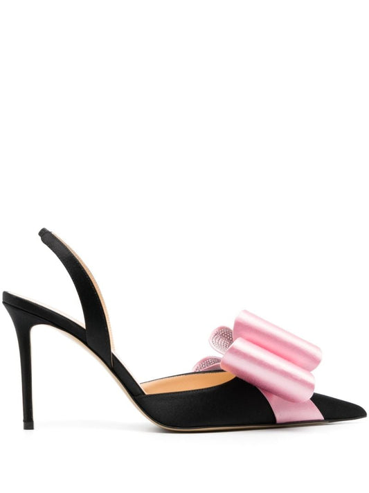 Black Le Cadeau 95 Slingback Pumps