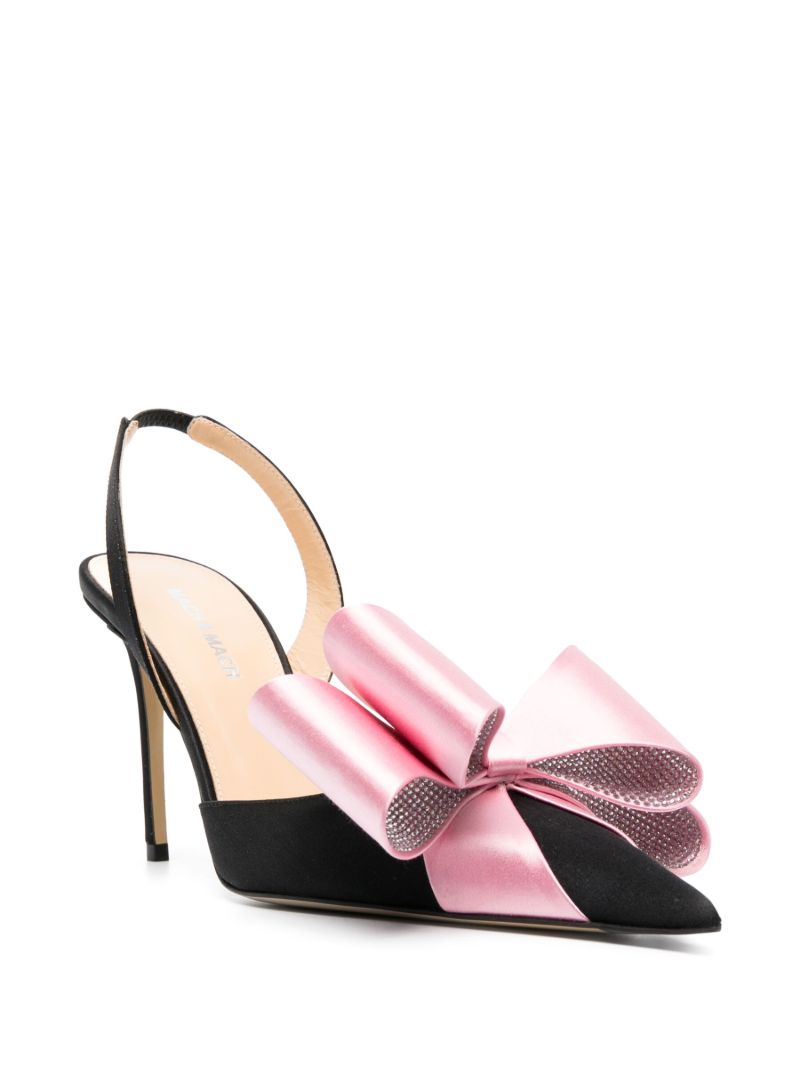 Black Le Cadeau 95 Slingback Pumps