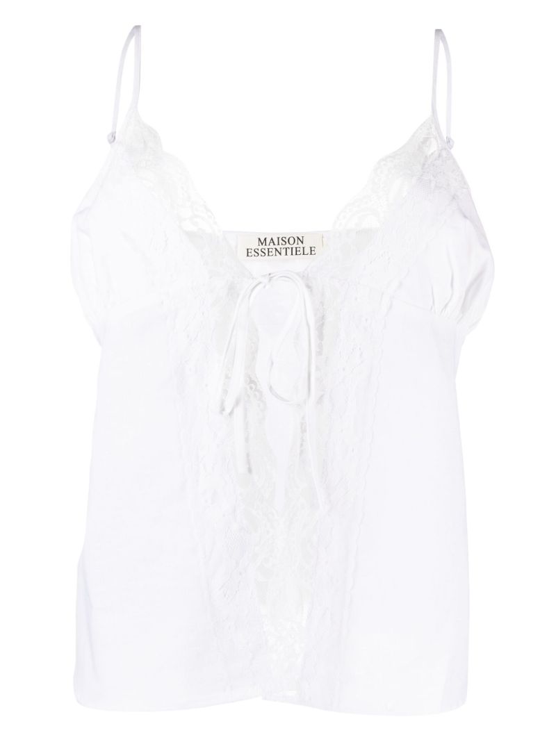 White Maison E Lover Camisole