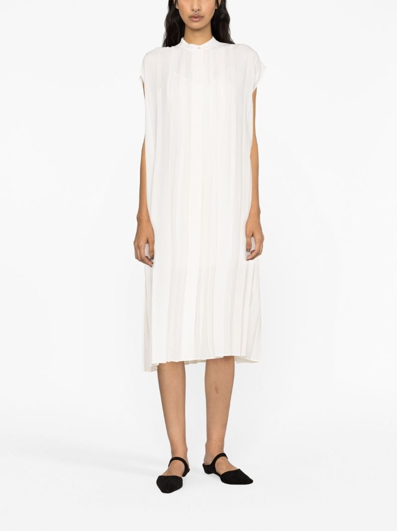 Neutral Davidge PlissÃ_x0083_Â© Dress