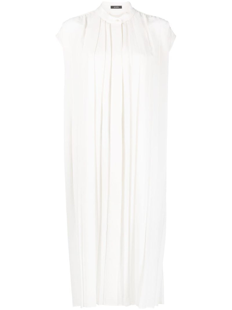 Neutral Davidge PlissÃ_x0083_Â© Dress