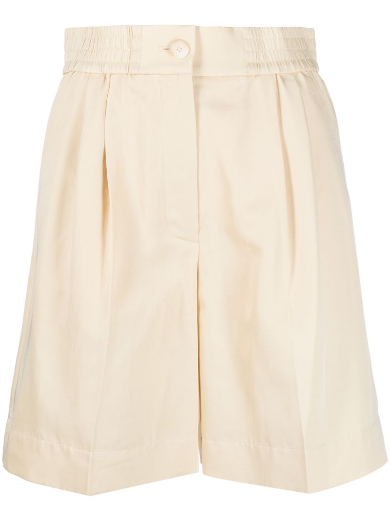 Yellow Taymount Knee-length Shorts