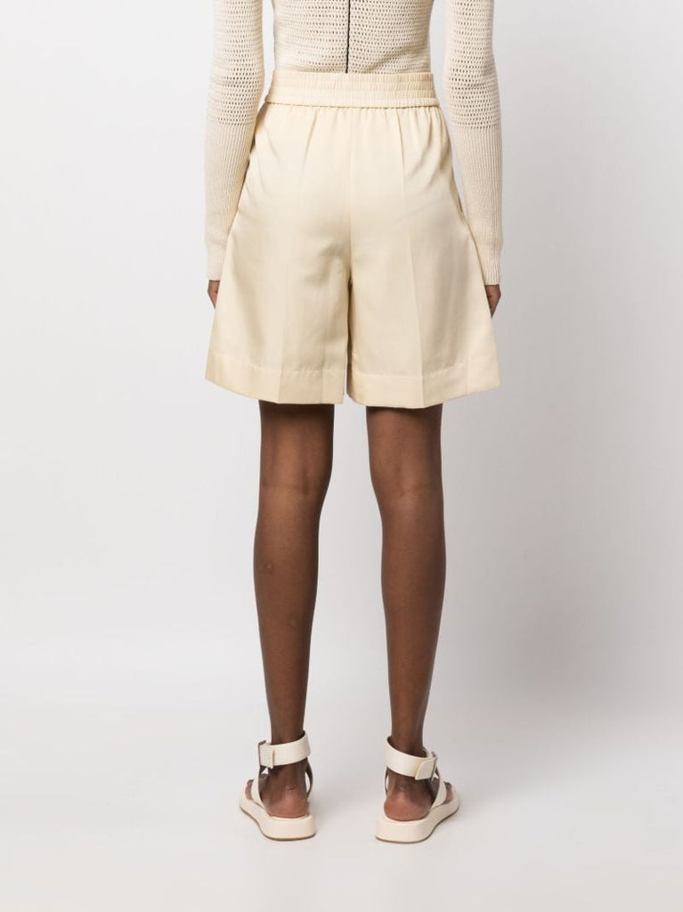 Yellow Taymount Knee-length Shorts