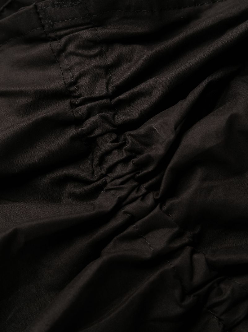 Black Halterneck Organic Cotton Dress