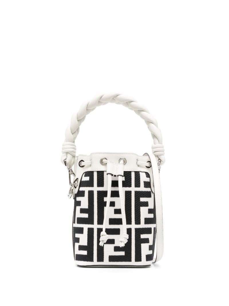 White Mon Tresor Bucket Bag