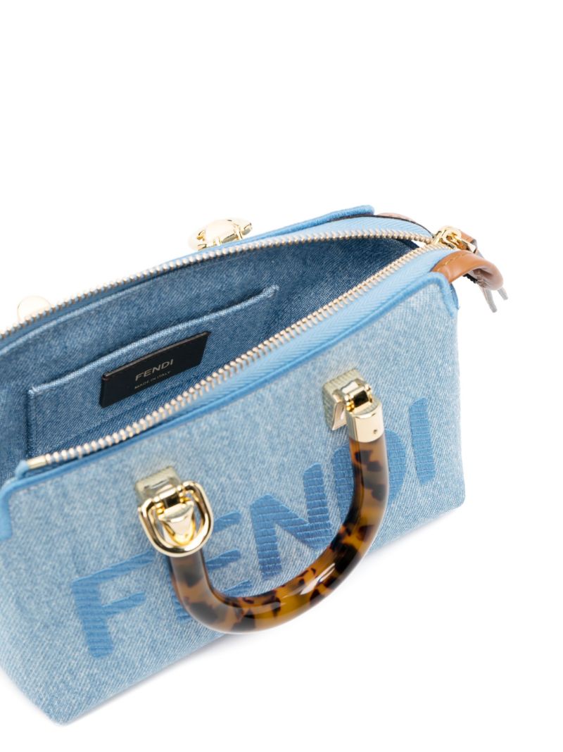 Blue By the Way Mini Boston Bag