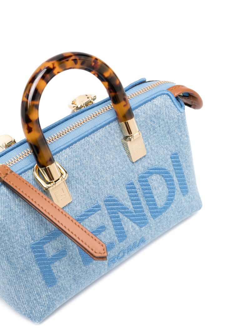 Blue By the Way Mini Boston Bag