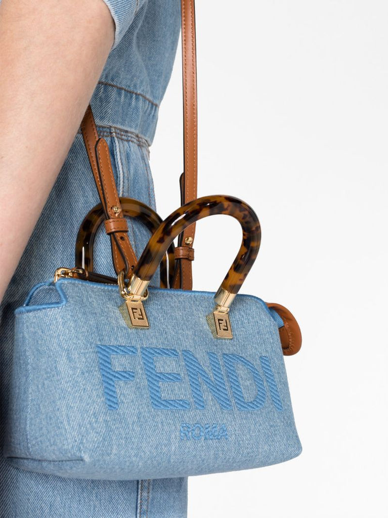 Blue By the Way Mini Boston Bag