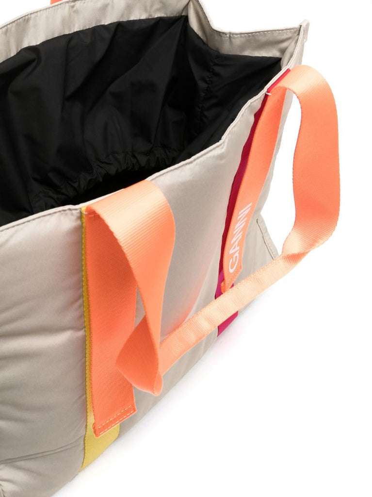 Neutral Tech Medium Tote Bag