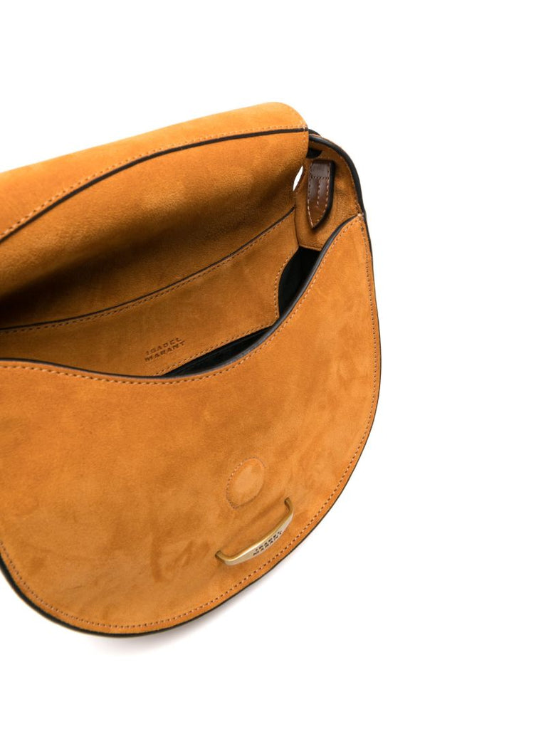 Neutral Botsy Suede Cross Body Bag