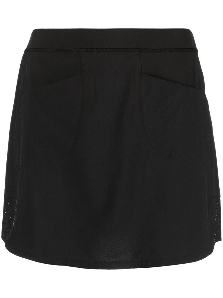 Black Perforated Golf Skort
