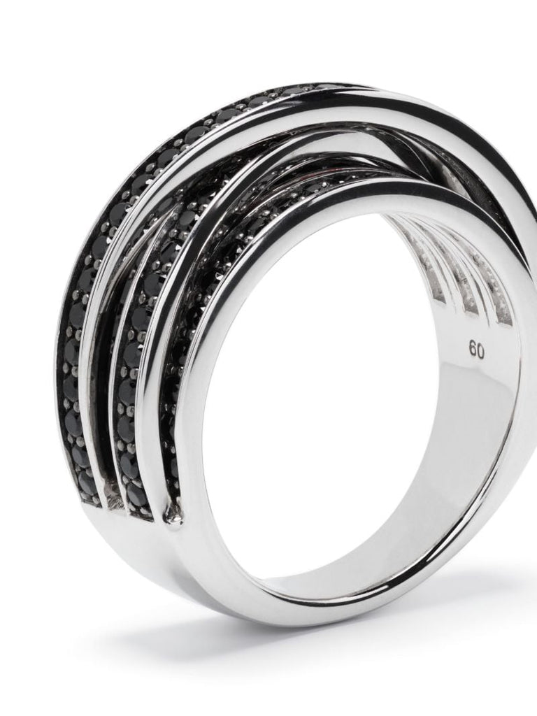 Sterling Silver Orb Slim Spinel Ring