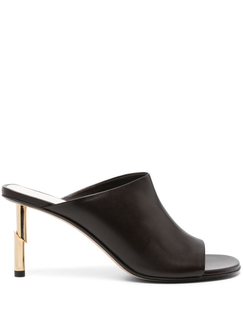 Brown Sequence 75 Leather Mules