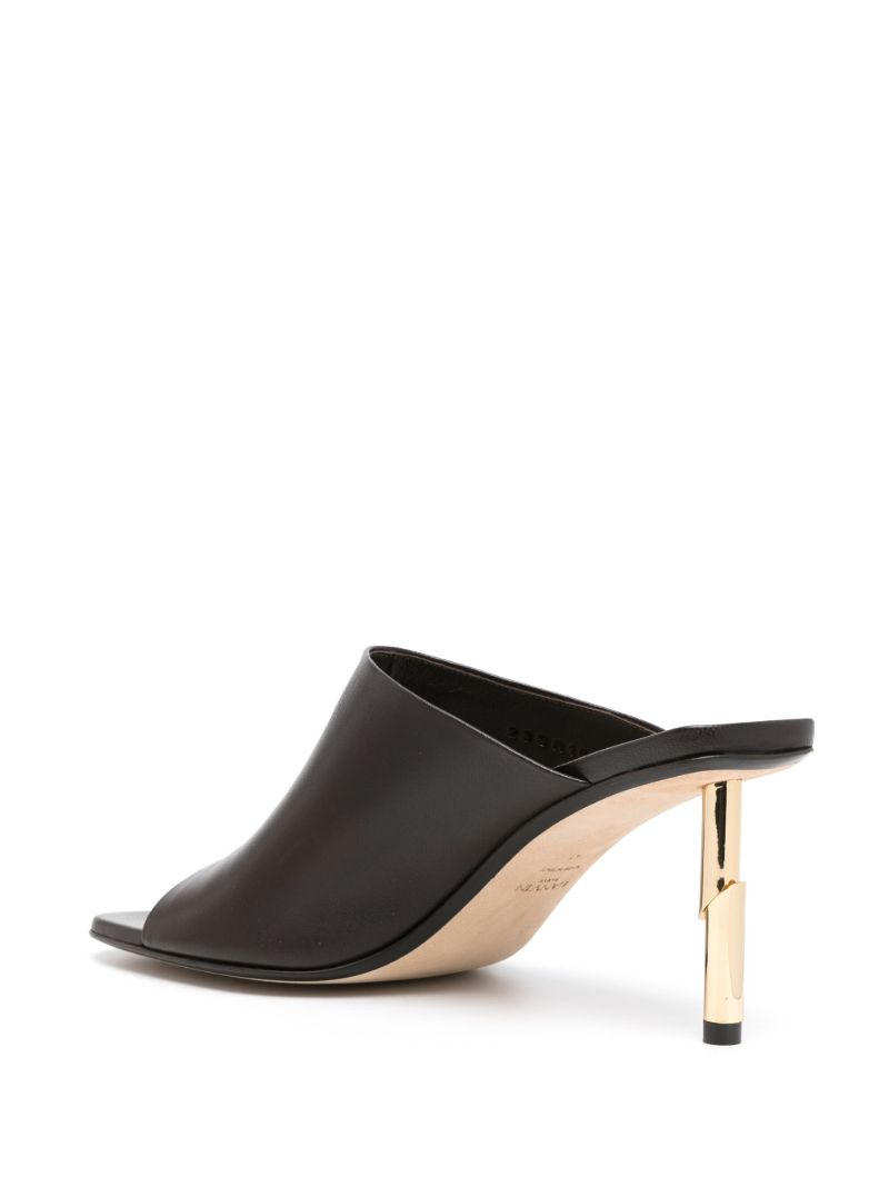Brown Sequence 75 Leather Mules