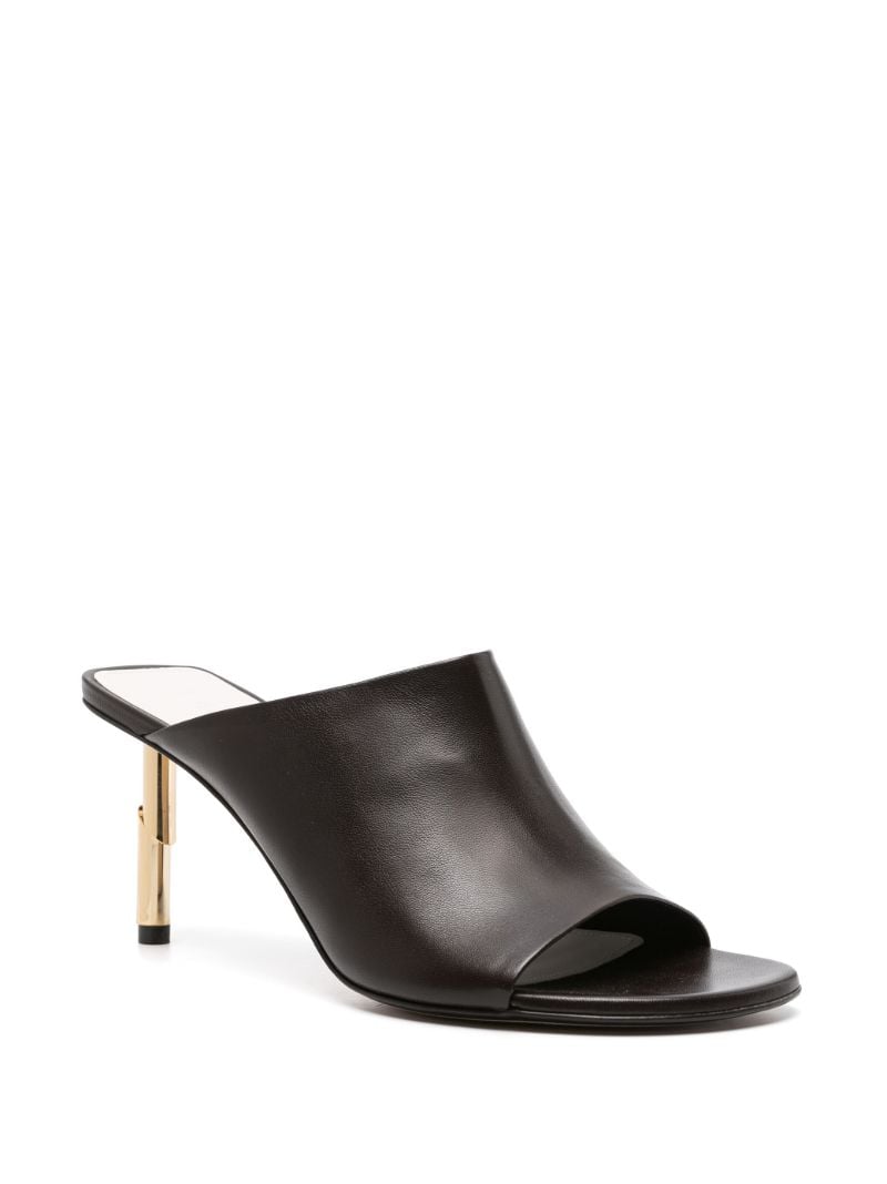 Brown Sequence 75 Leather Mules