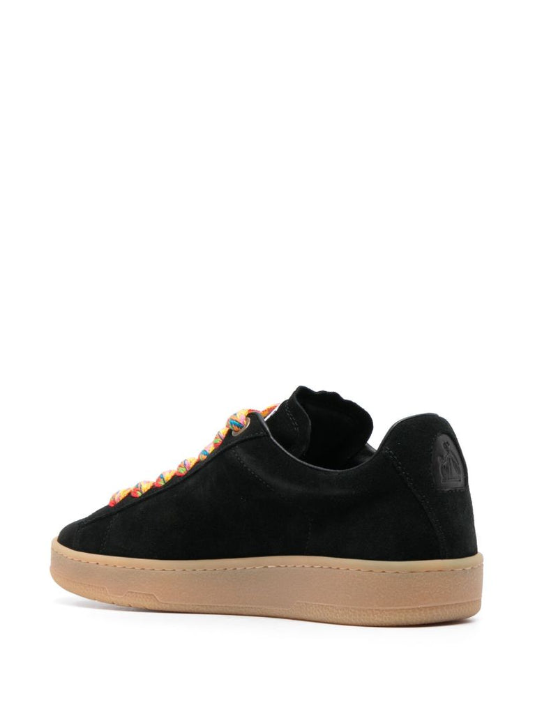Black Lite Curb Suede Sneakers