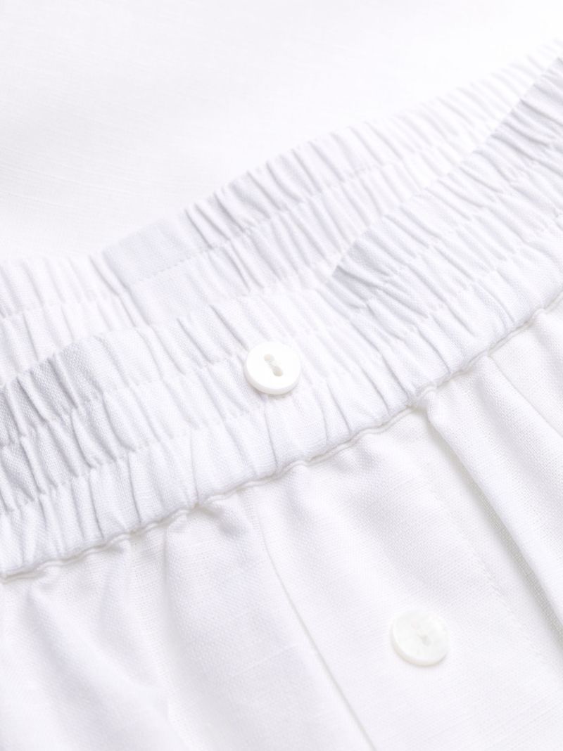 White Pyjama Bottoms