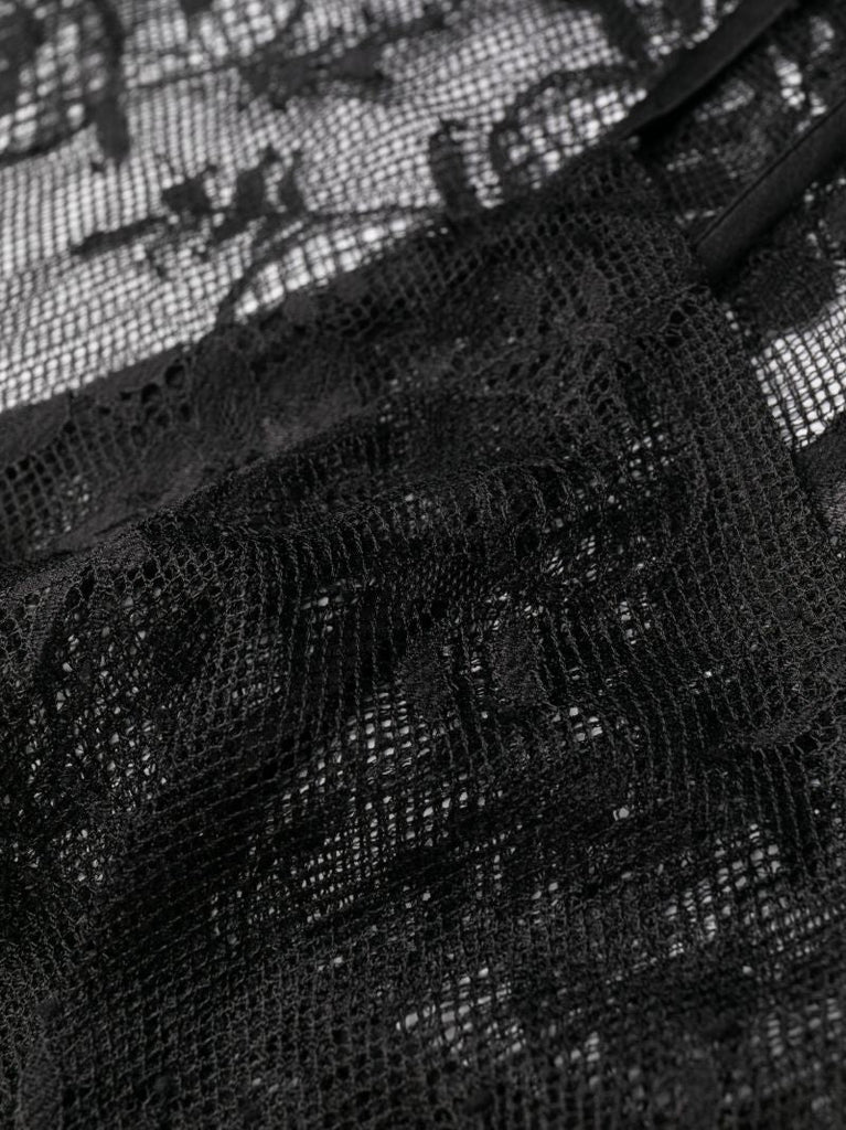 Black Lace Cami Pajama Top