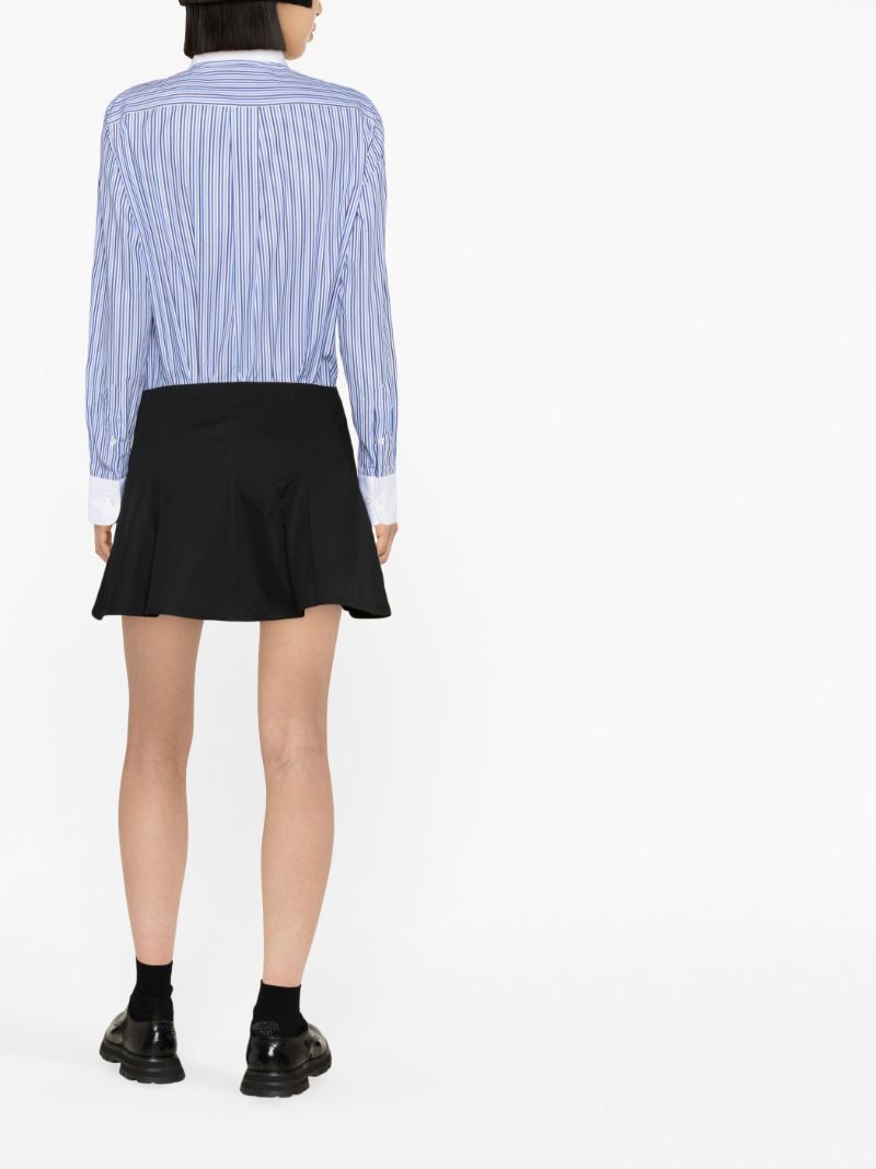 Blue Striped Cotton Shirt