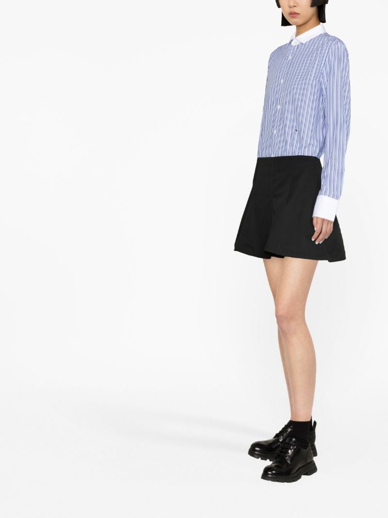 Blue Striped Cotton Shirt