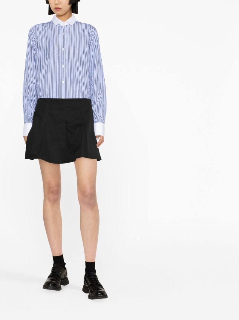 Blue Striped Cotton Shirt