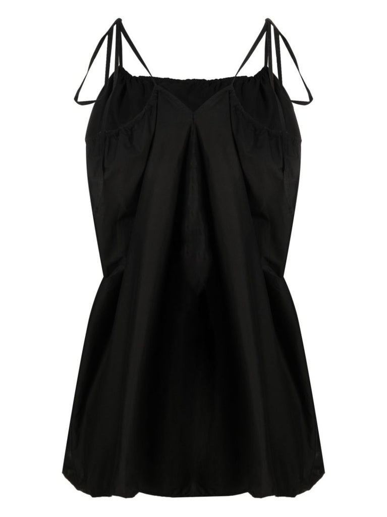 Black the Halter Organic Cotton Slip Dress