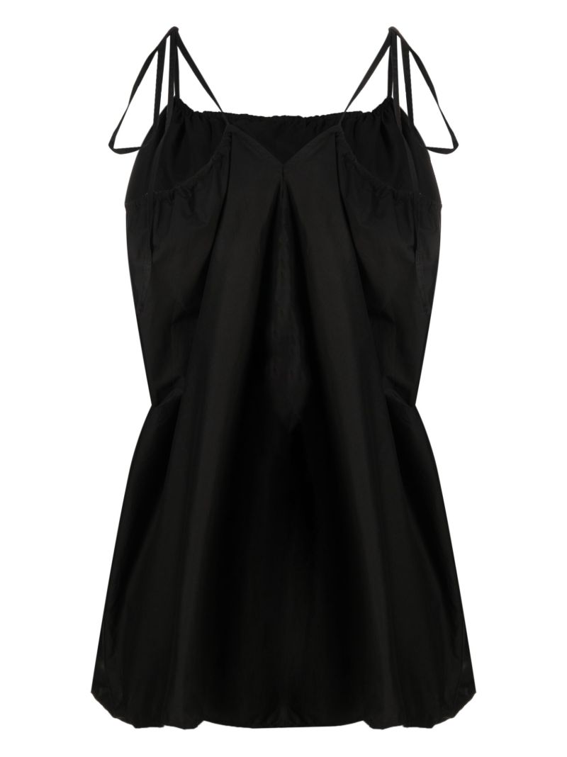 Black the Halter Organic Cotton Slip Dress
