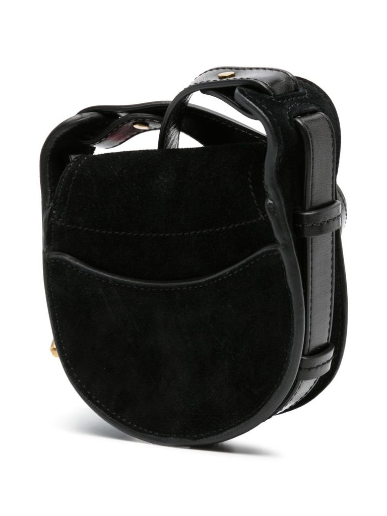 Black Botsy Suede Mini Bag
