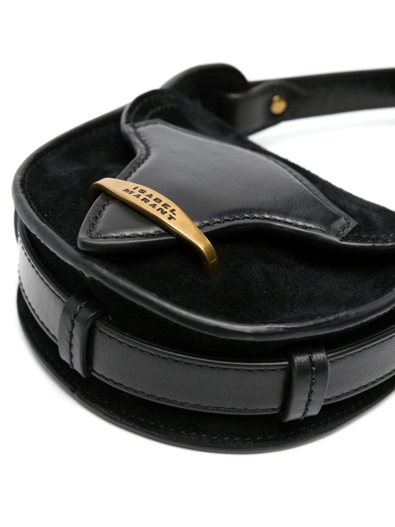 Black Botsy Suede Mini Bag