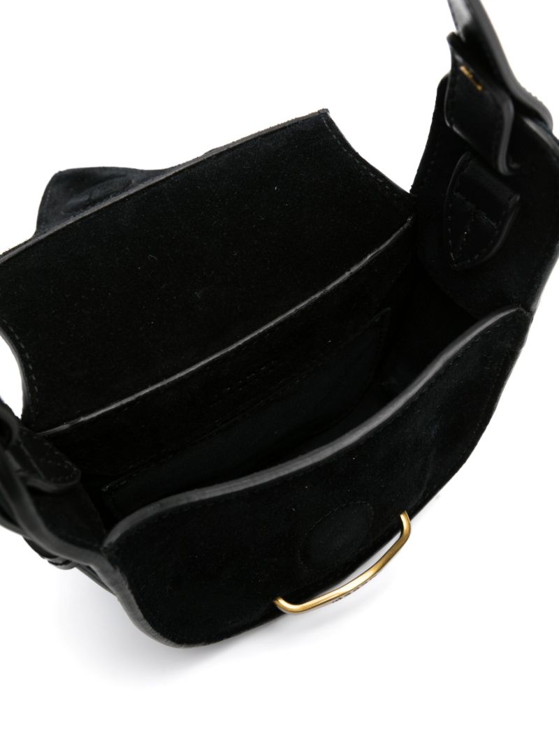 Black Botsy Suede Mini Bag