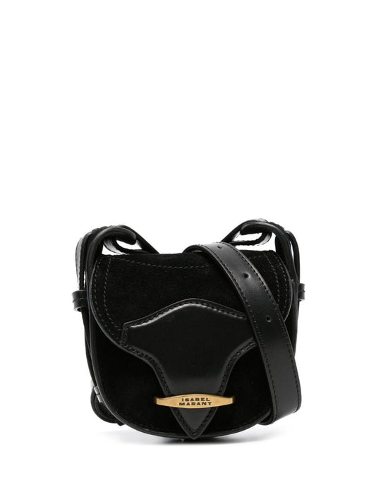 Black Botsy Suede Mini Bag