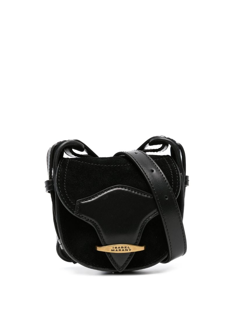 Black Botsy Suede Mini Bag