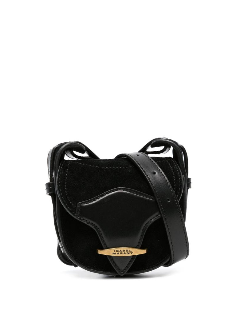 Black Botsy Suede Mini Bag