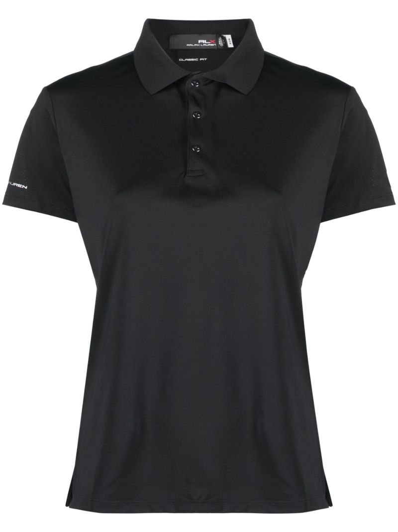 Black PiquÃ_x0083_Â© Golf Polo Shirt