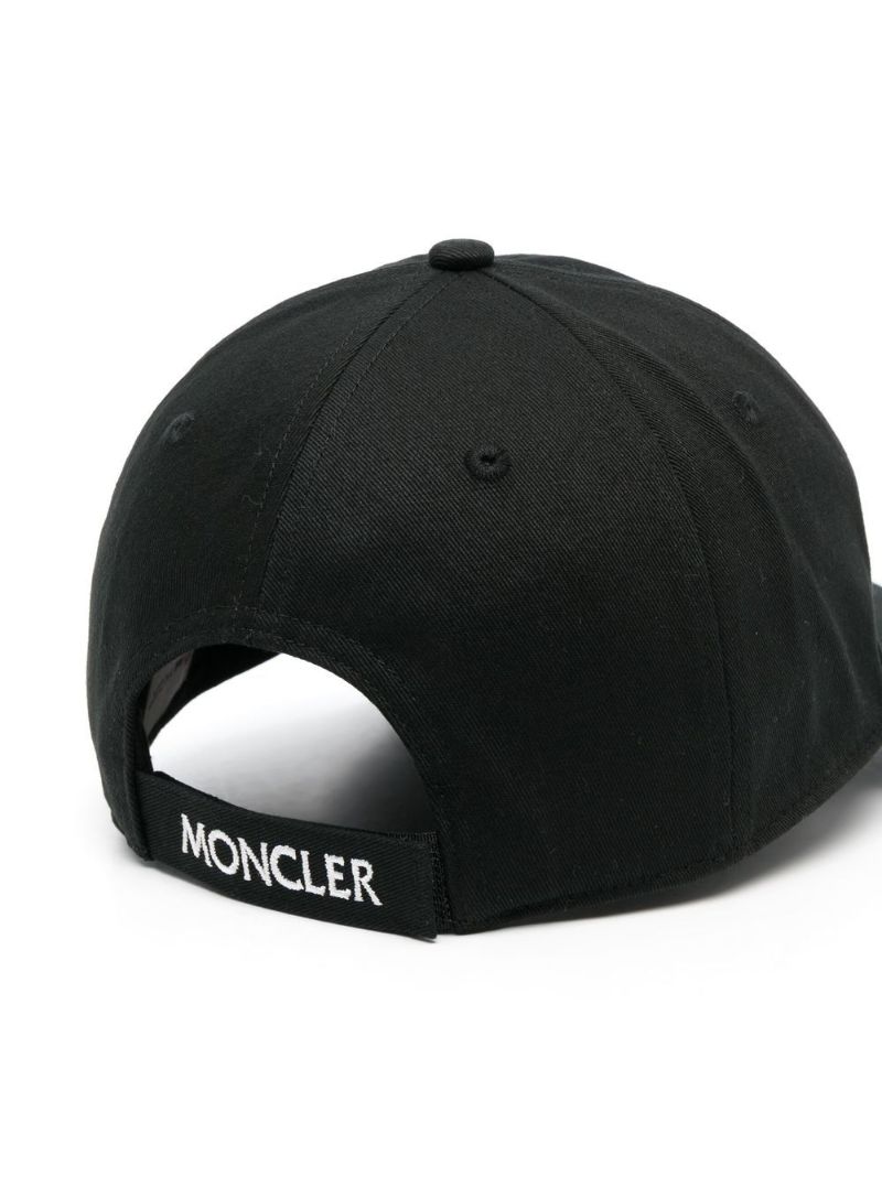 Black Logo Patch Baseball Cap