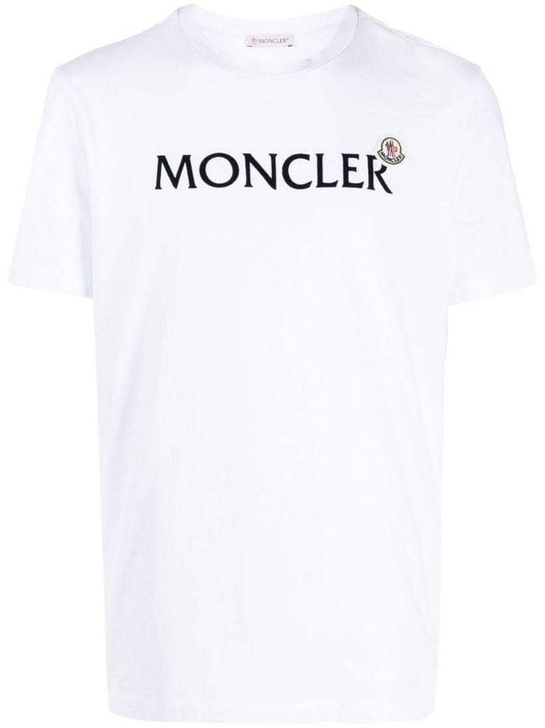 White Logo-print T-shirt