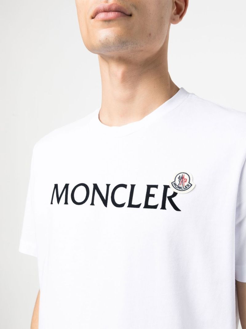 White Logo-print T-shirt