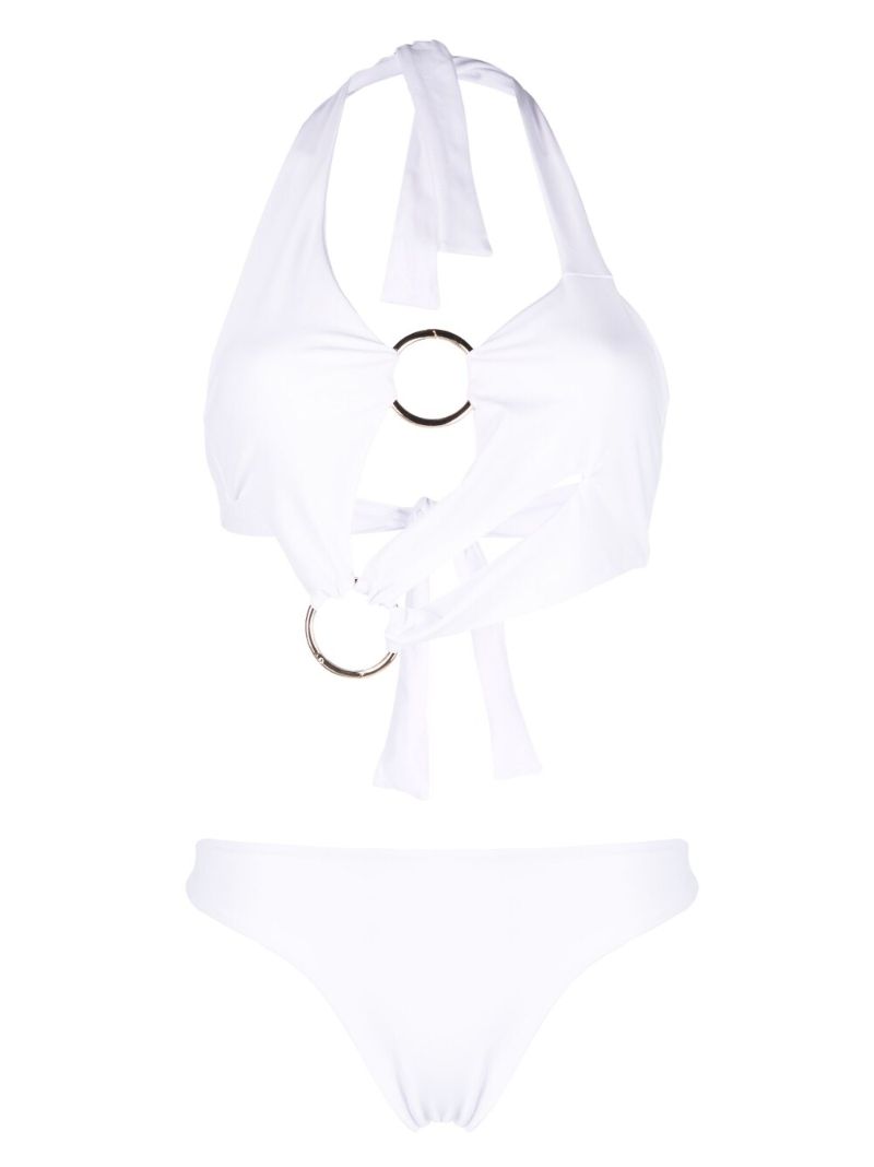 White Sex Wax Cut-out Swimsuit