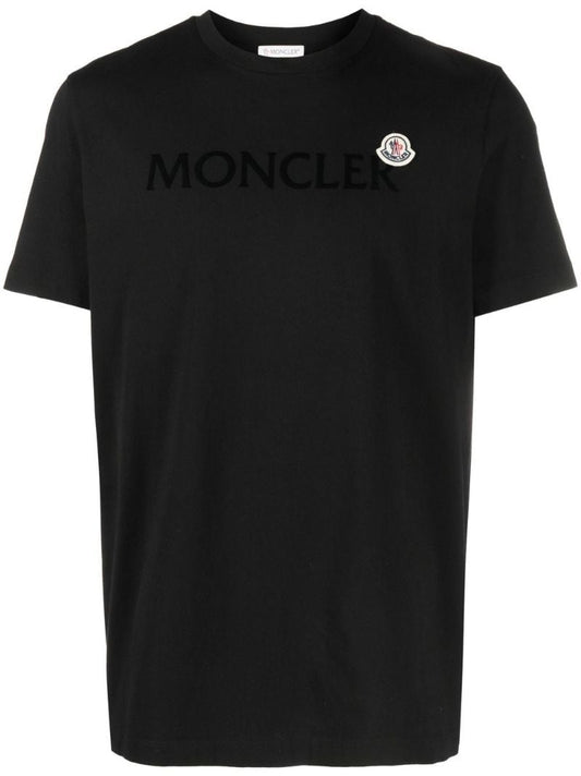 Black Logo-print T-shirt