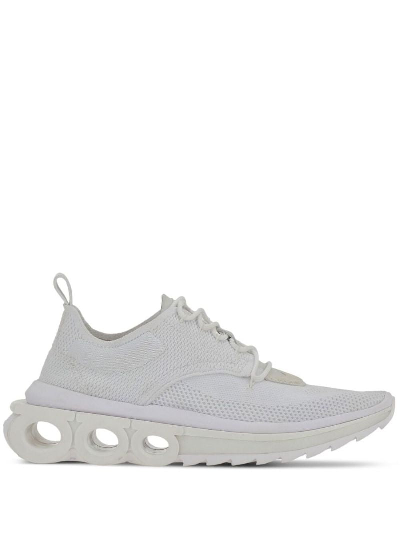 White Gancini Sneakers
