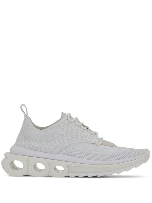 White Gancini Sneakers