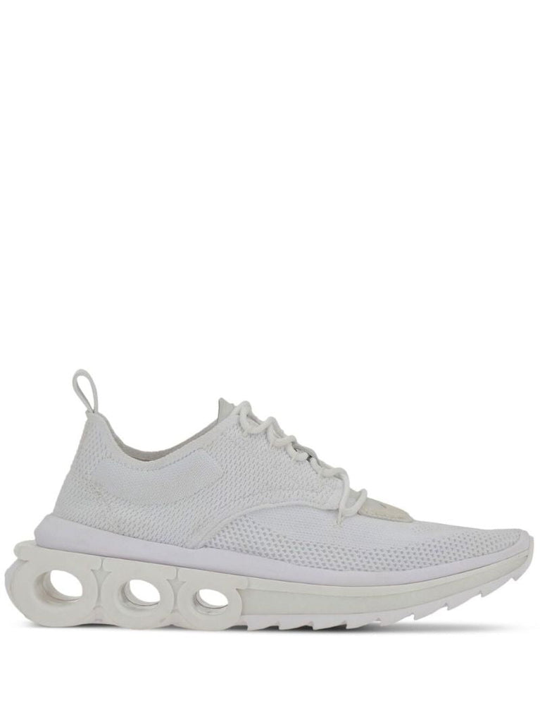 White Gancini Sneakers