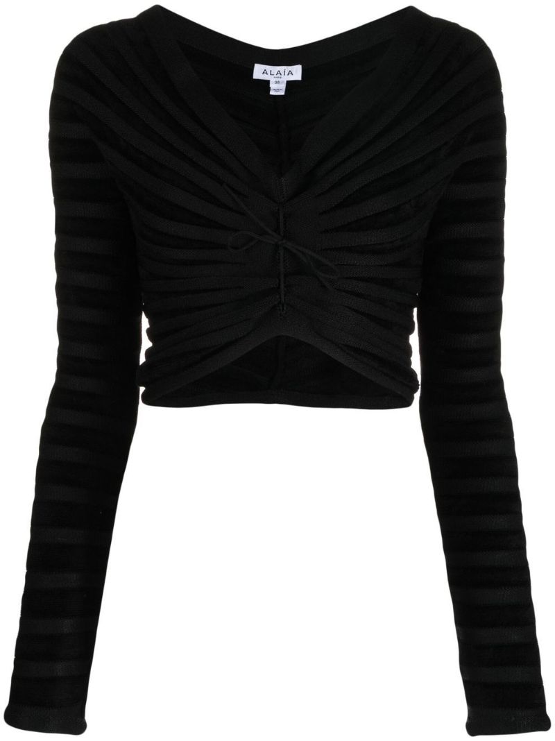 Black Off-the-shoulder Velvet Top