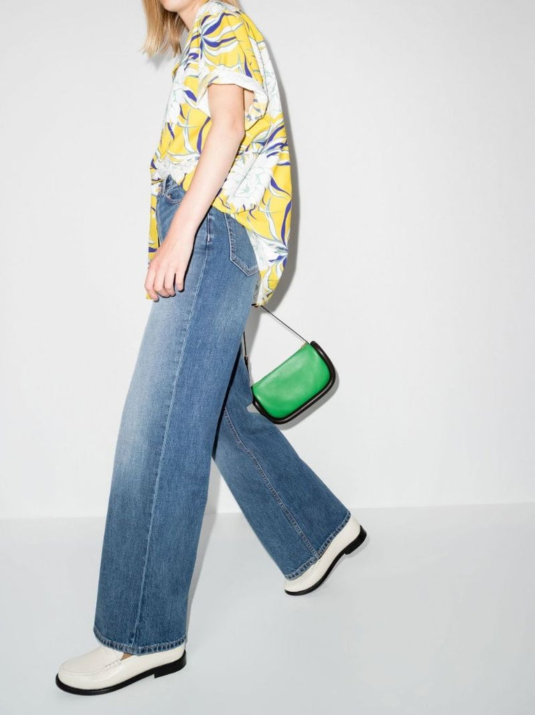 Blue Magny Wide-leg Jeans