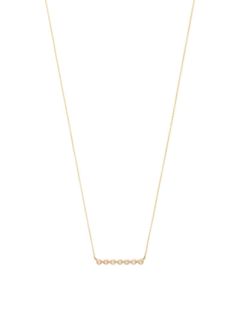 14k Yellow Gold Lulu Jack Diamond Necklace