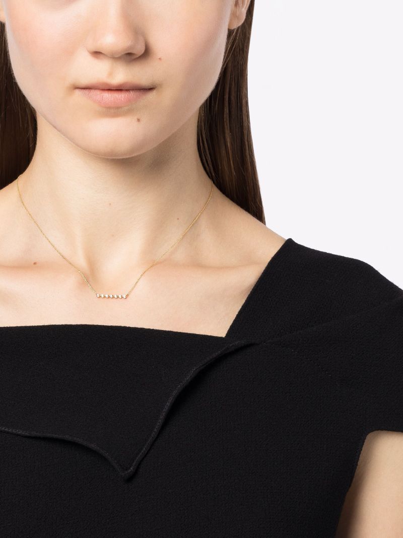 14k Yellow Gold Lulu Jack Diamond Necklace