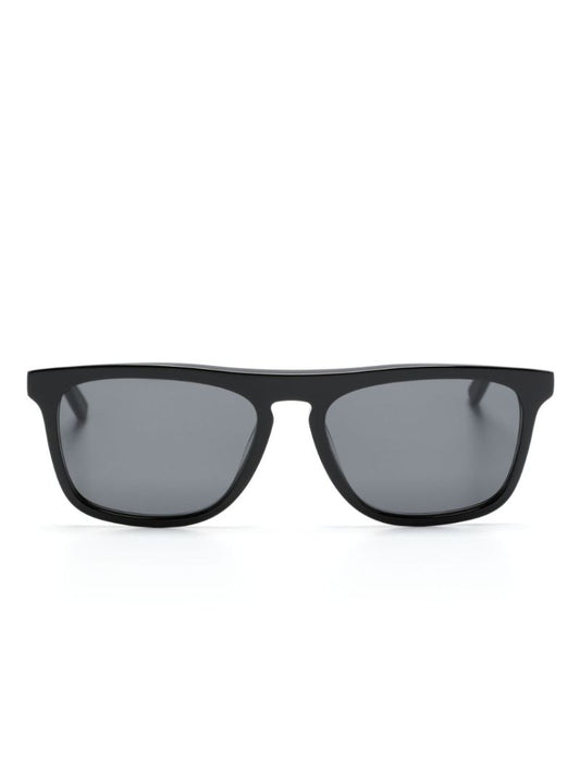 Brown Rectangle Sunglasses