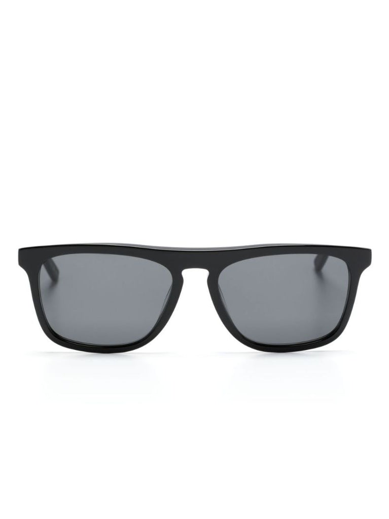 Brown Rectangle Sunglasses