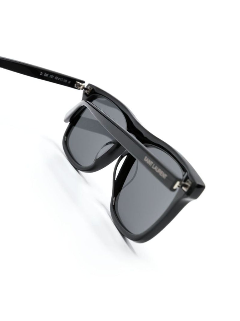 Brown Rectangle Sunglasses